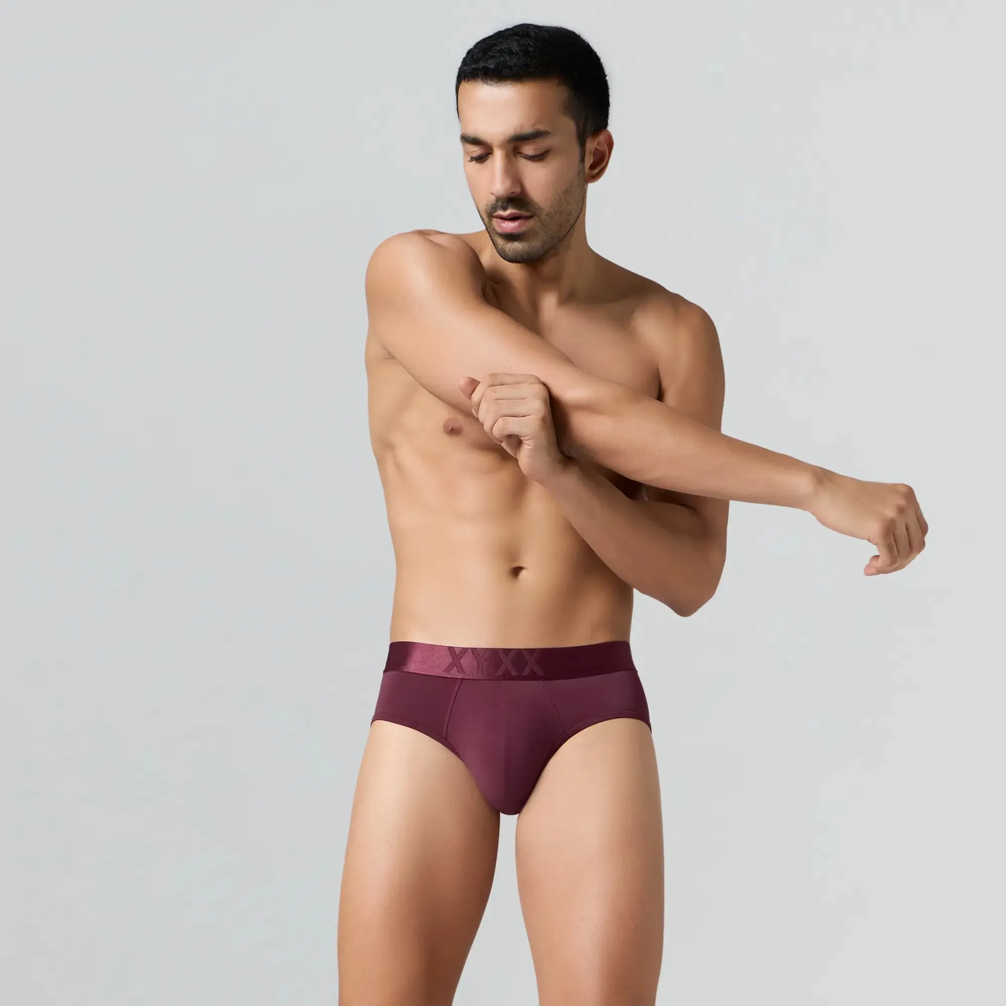 Rev Tactel Briefs Auburn Red
