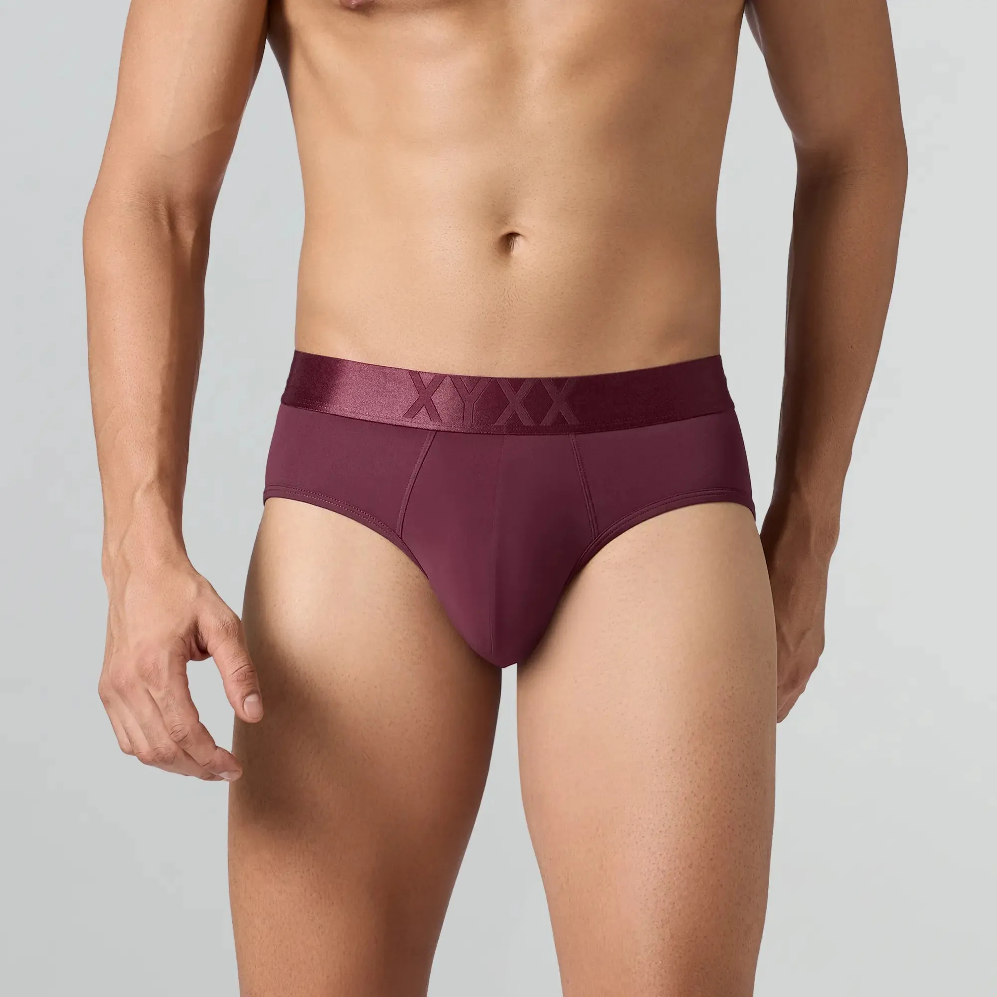 Rev Tactel Briefs Auburn Red