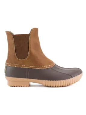 ROCKY BROWN SLIP ON DUCK BOOT