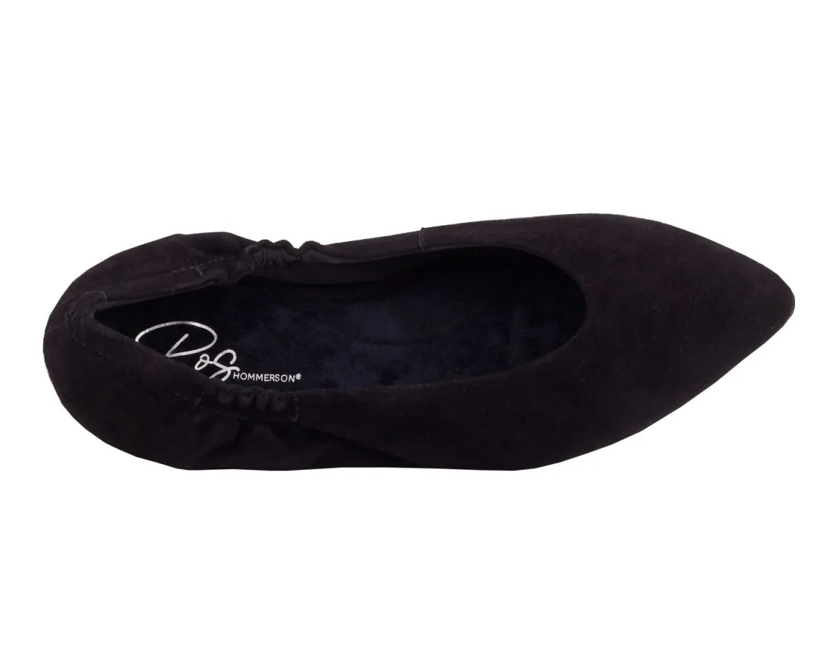 Ros Hommerson Ramsey Women's Flat Slip-on Shoes In Black Suede
