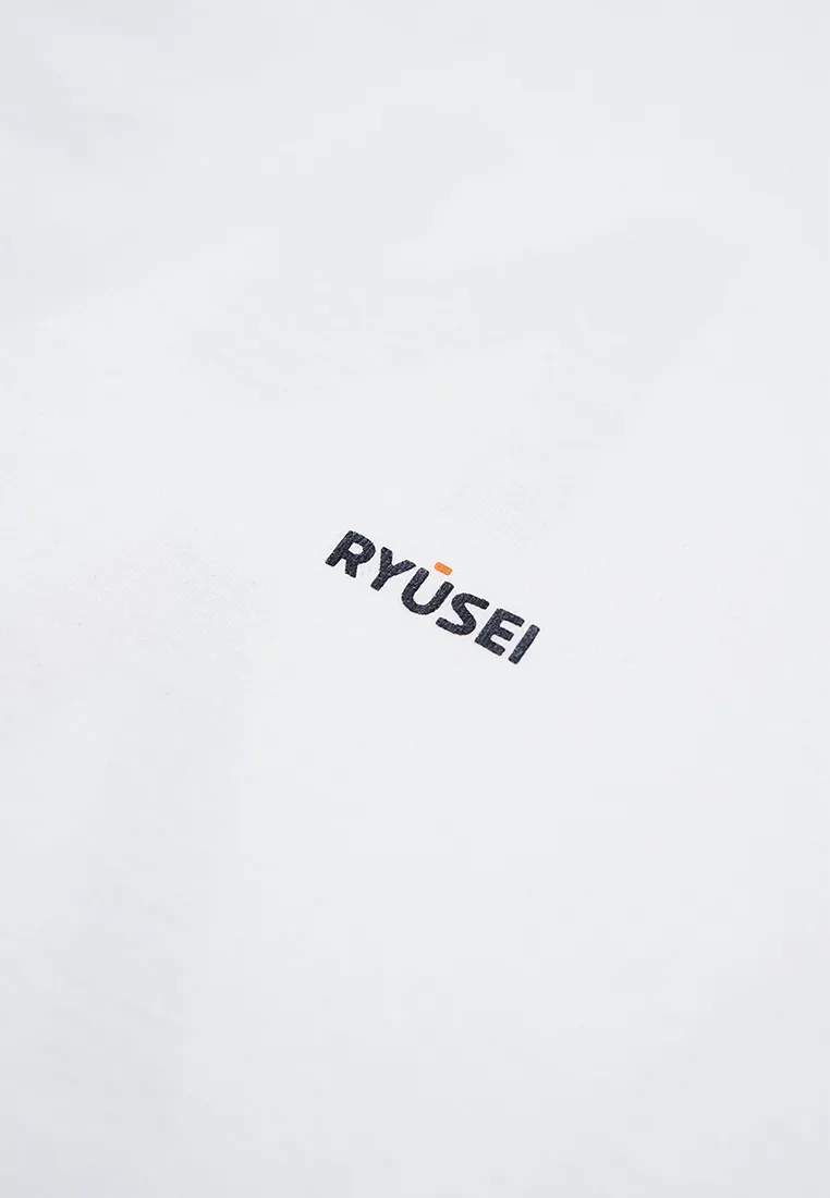 Ryusei Kaos Pria New Age White