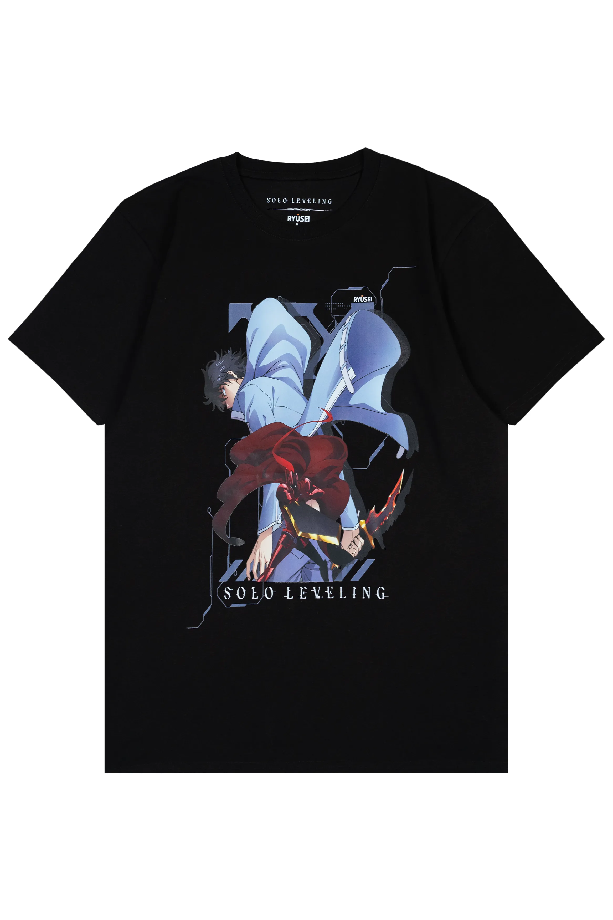 Ryusei x Solo Leveling | Tshirt Igris Black