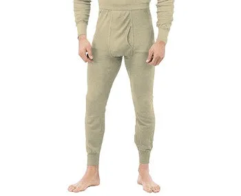 Sand - ECWCS Generation III Silk Weight Base Layer Pants – Lightweight Moisture-Wicking Cold Weather Thermal Bottoms
