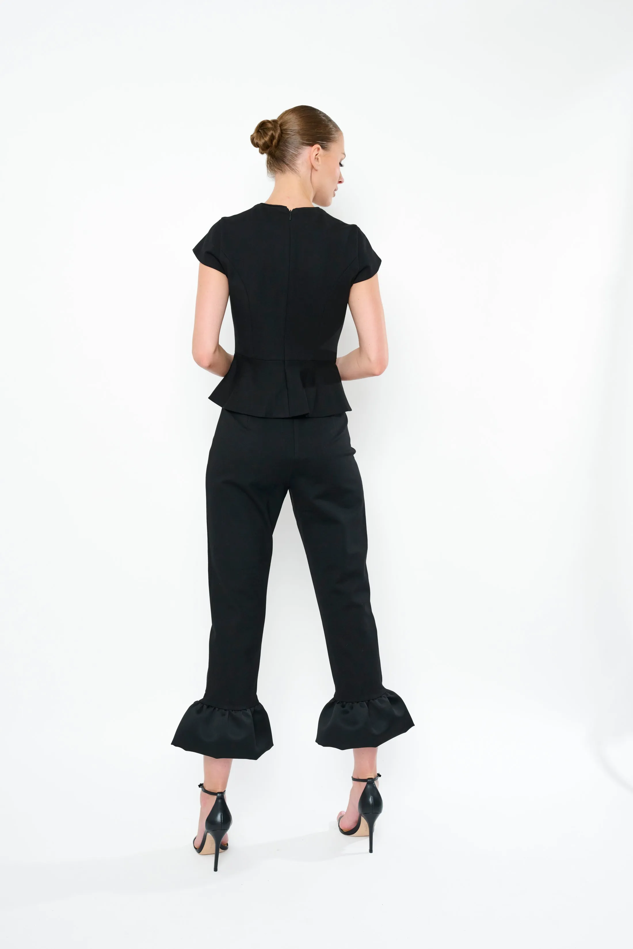 SATIN KNIT TOP