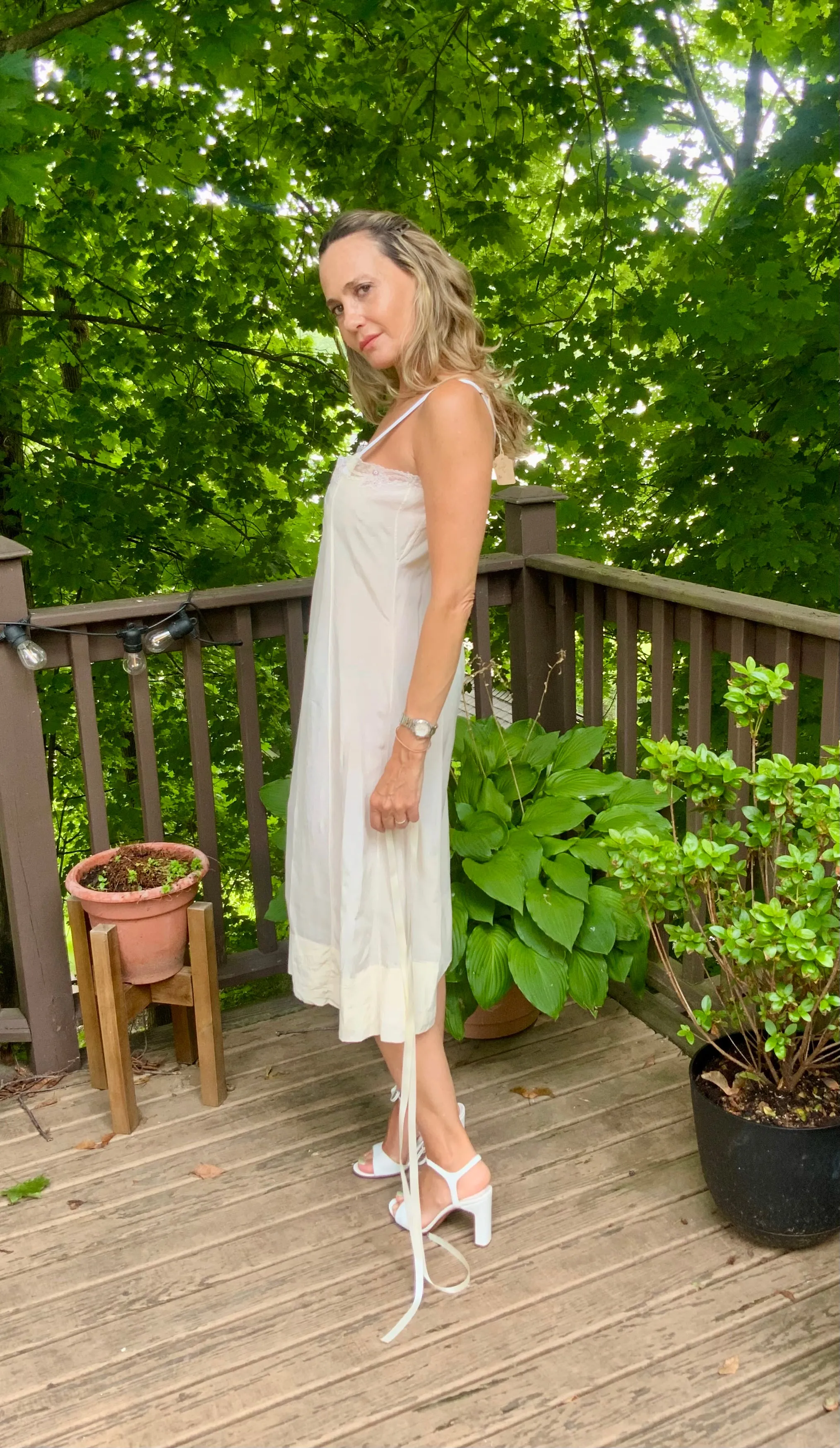 Silk Slip Dress - 20s