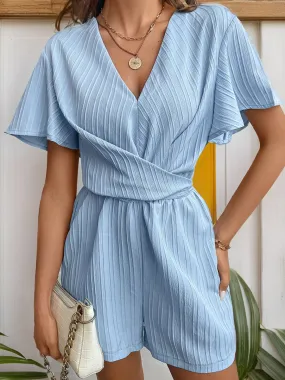 Skyline Serenity Blue Romper for Women