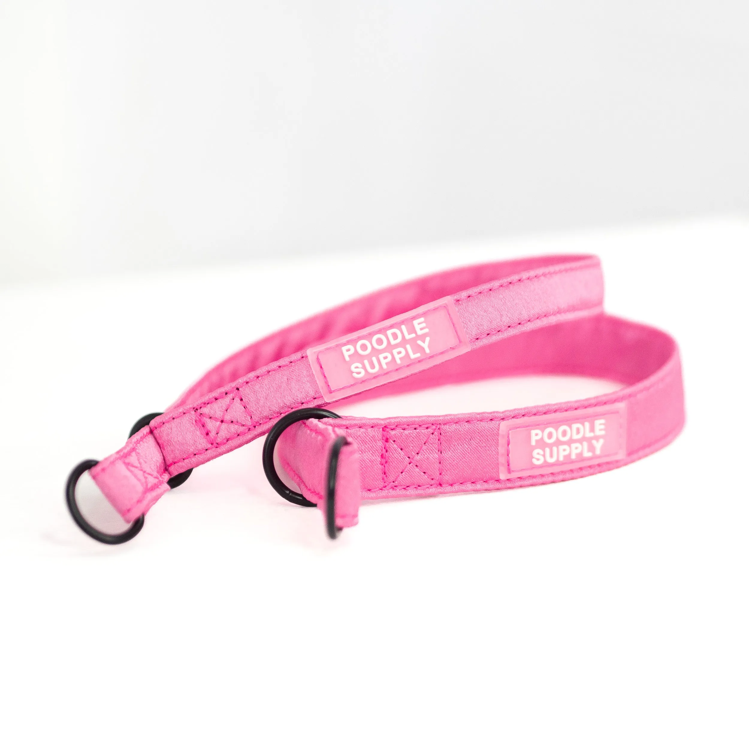 Slip Collar Candy Satin - Raspberry Rush - 2cm