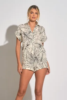 Sophie Button Down Romper