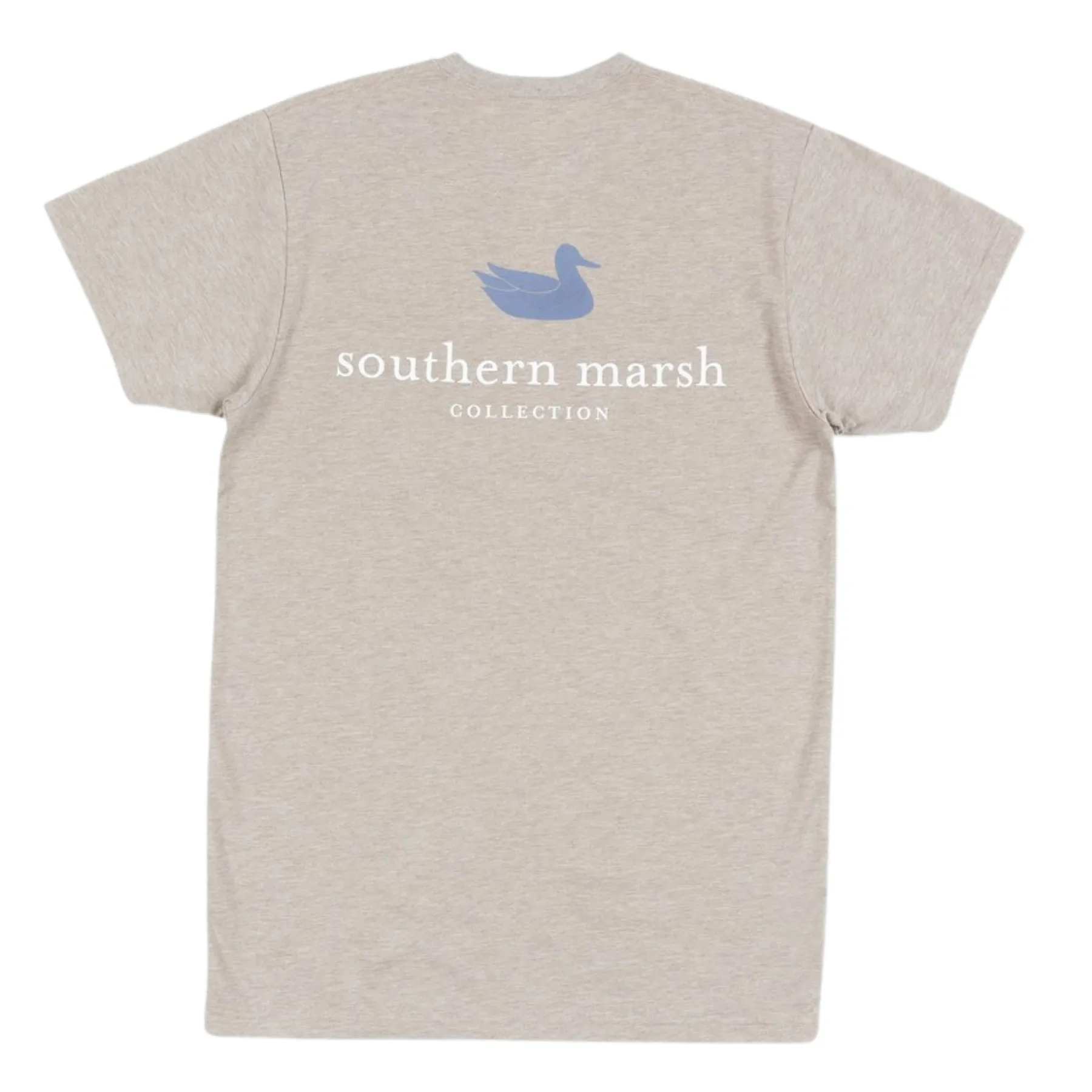 Southern Marsh: Authentic Short Sleeve Tee - Washed Burnt Taupe