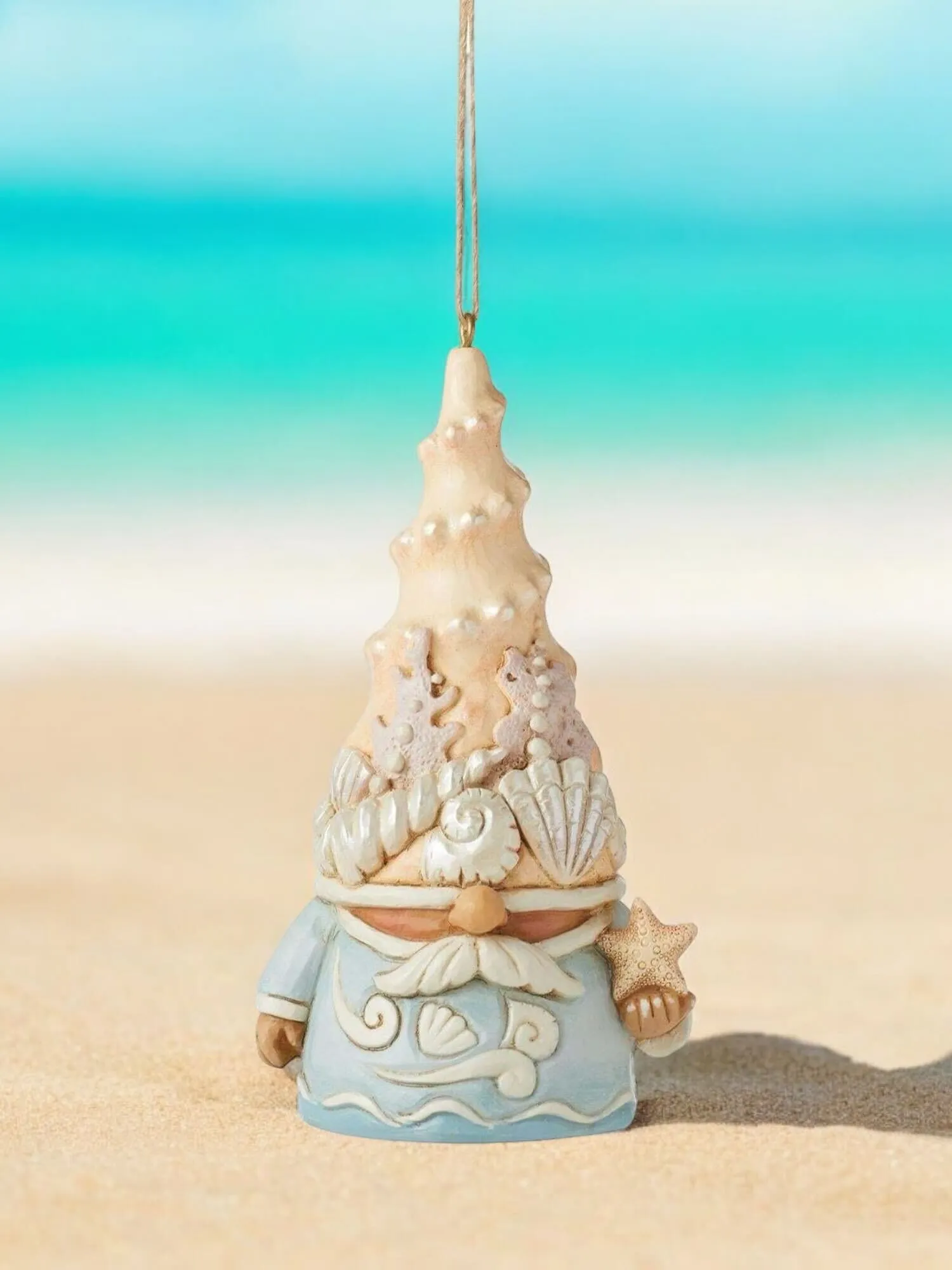 Starfish Gnome Ornament