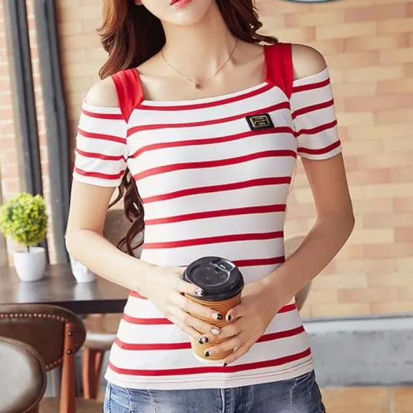 Striped Off Should Shirt