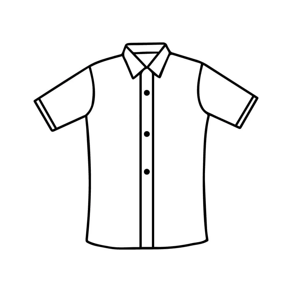SWAN Wrinkle Free Girl Shirt School Uniform