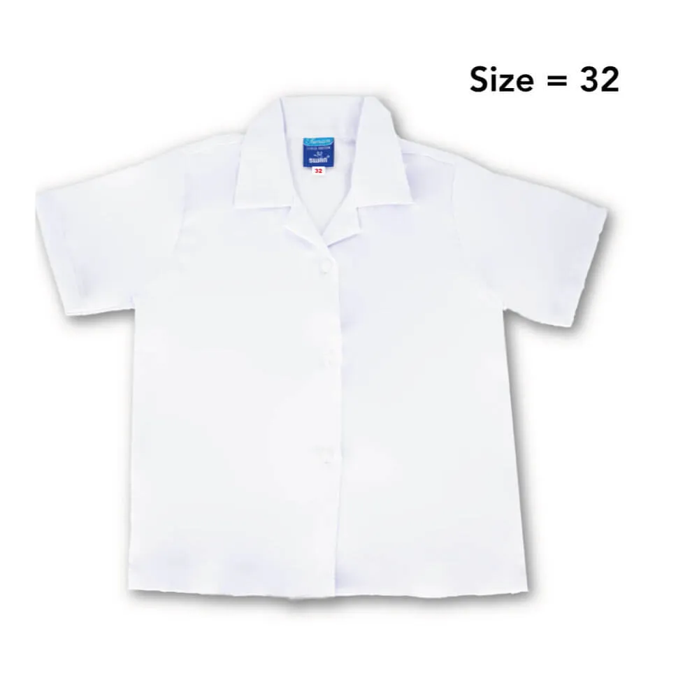 SWAN Wrinkle Free Girl Shirt School Uniform