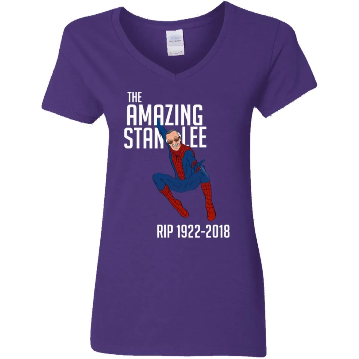 The Amazing Stan Lee Women V-Neck T-Shirt