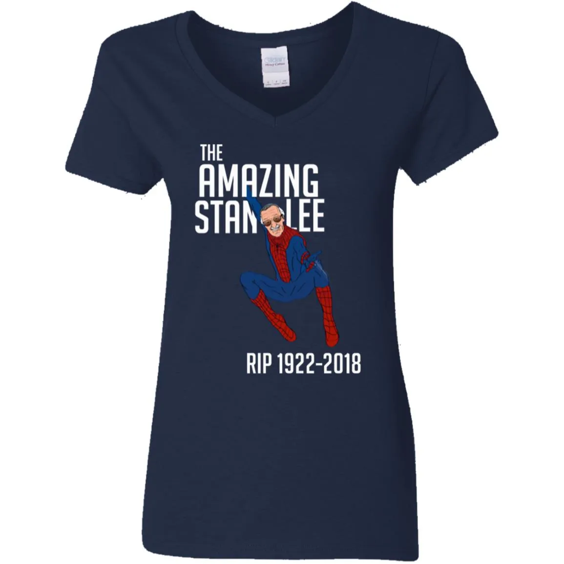The Amazing Stan Lee Women V-Neck T-Shirt