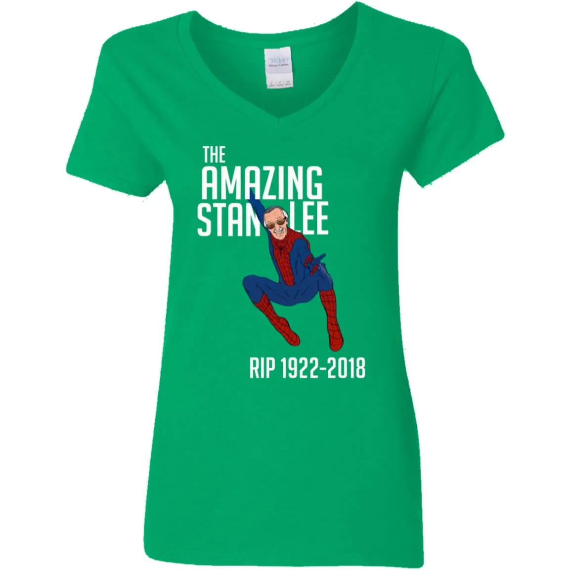 The Amazing Stan Lee Women V-Neck T-Shirt