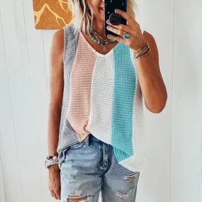 The Conway Waffle Knit Top