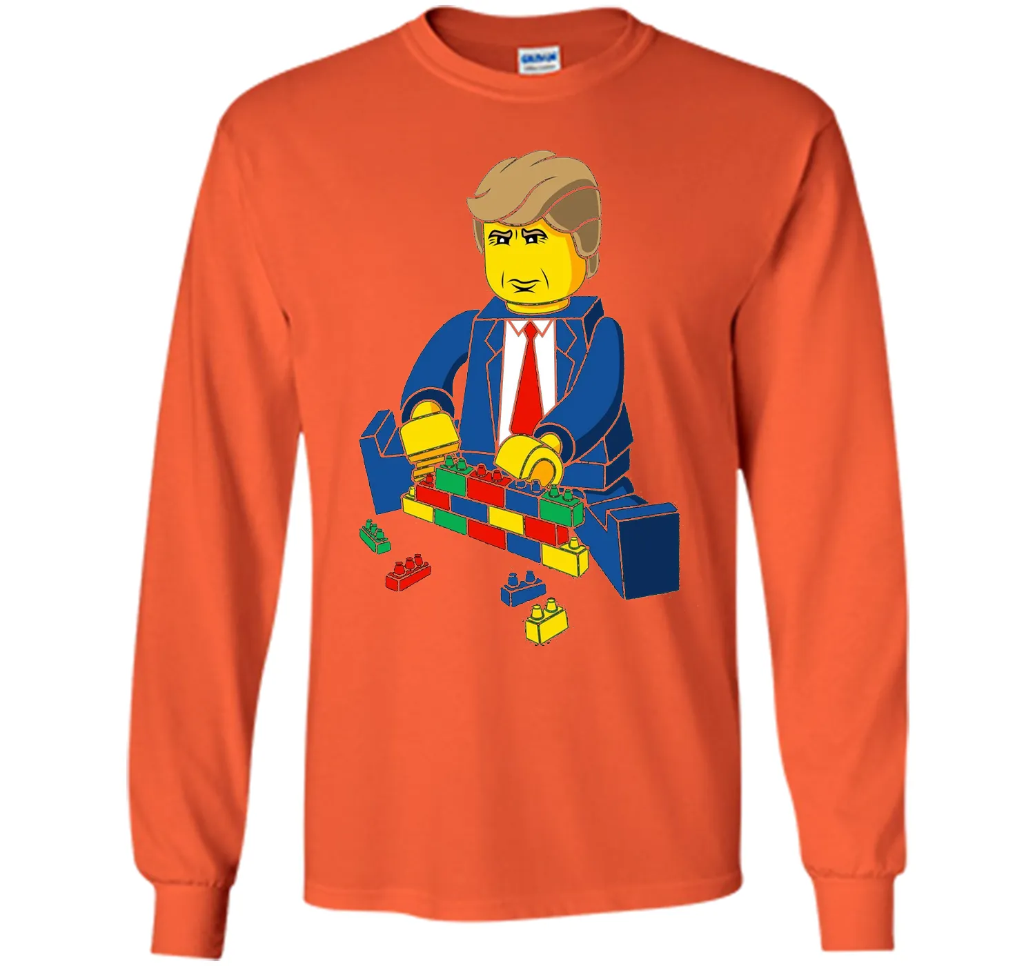 Trump T-Shirt Build a Wall Tee