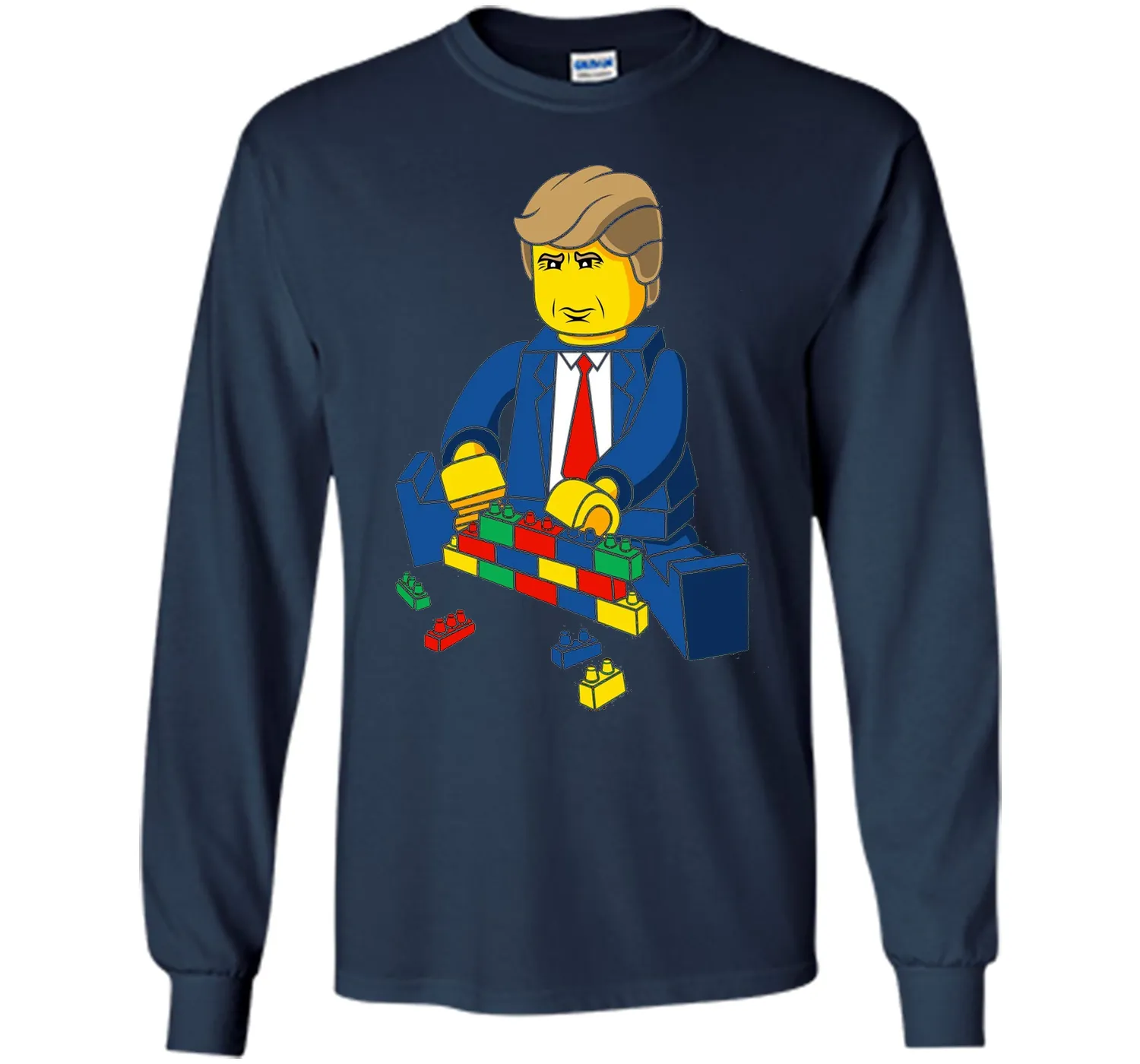 Trump T-Shirt Build a Wall Tee