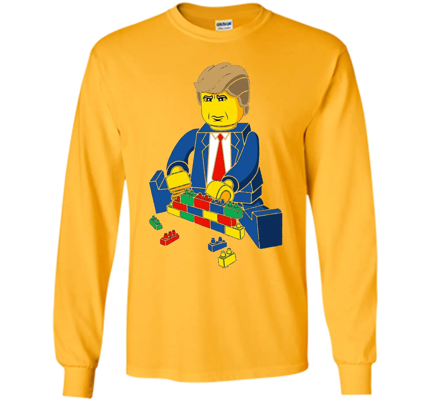 Trump T-Shirt Build a Wall Tee