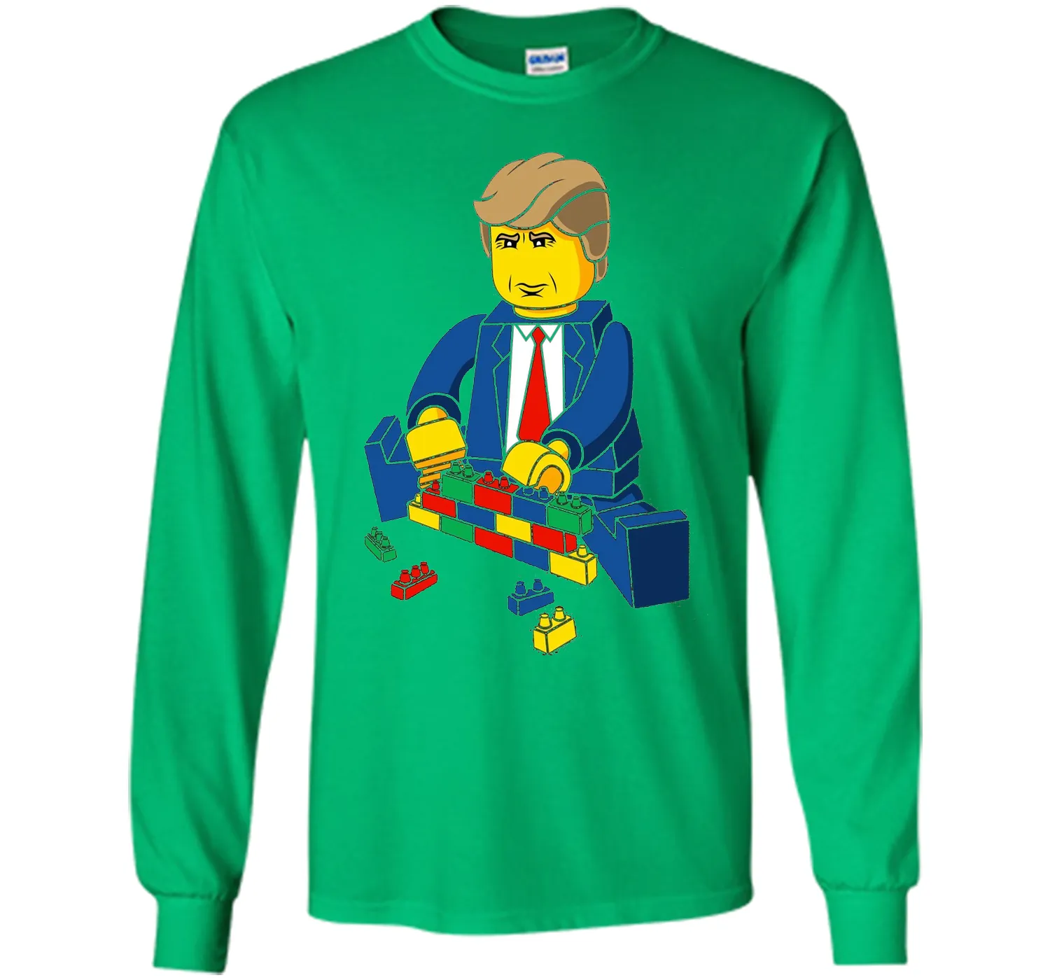 Trump T-Shirt Build a Wall Tee