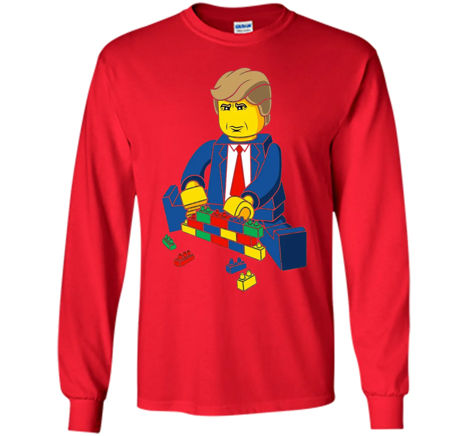 Trump T-Shirt Build a Wall Tee