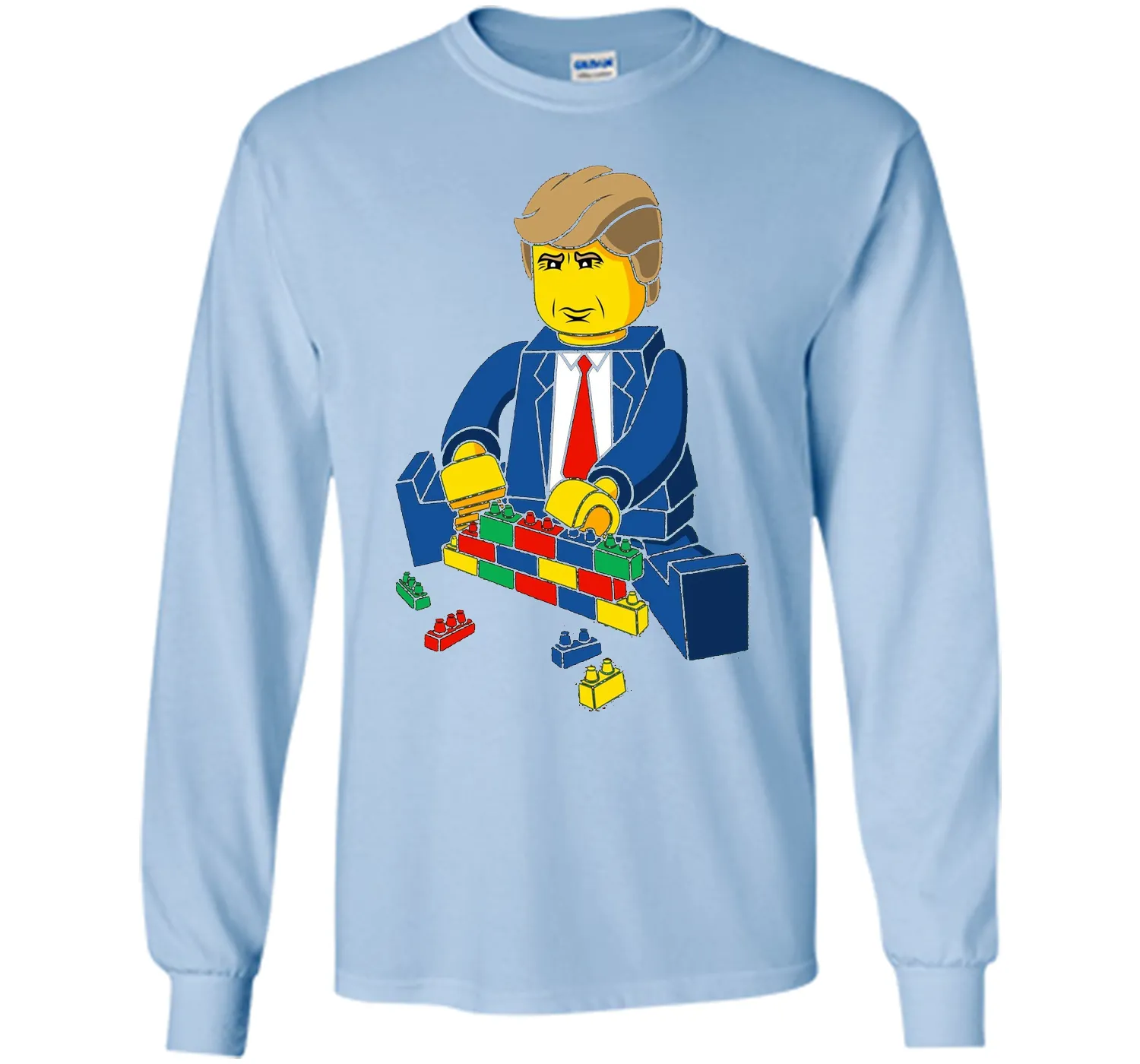 Trump T-Shirt Build a Wall Tee