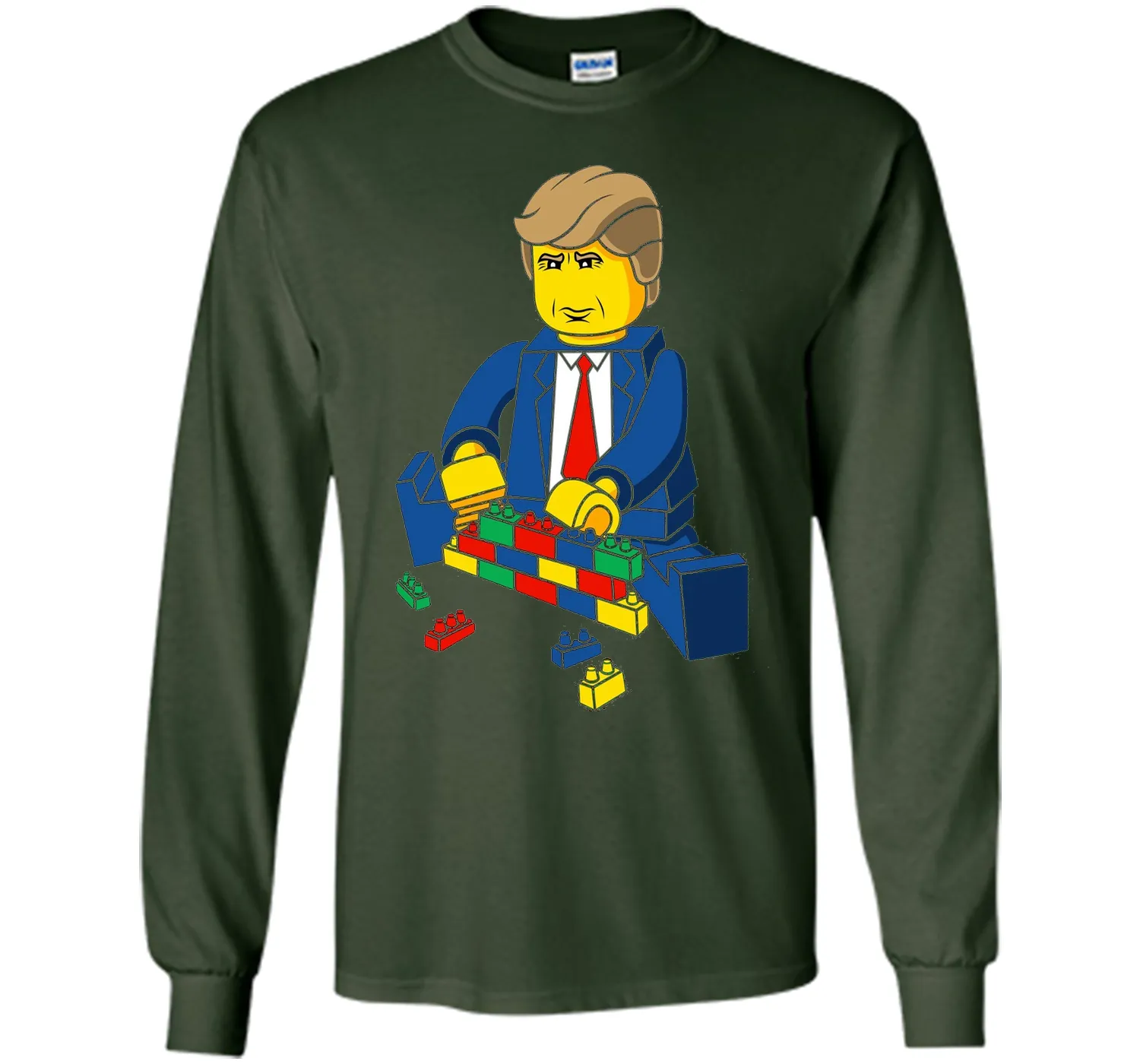 Trump T-Shirt Build a Wall Tee