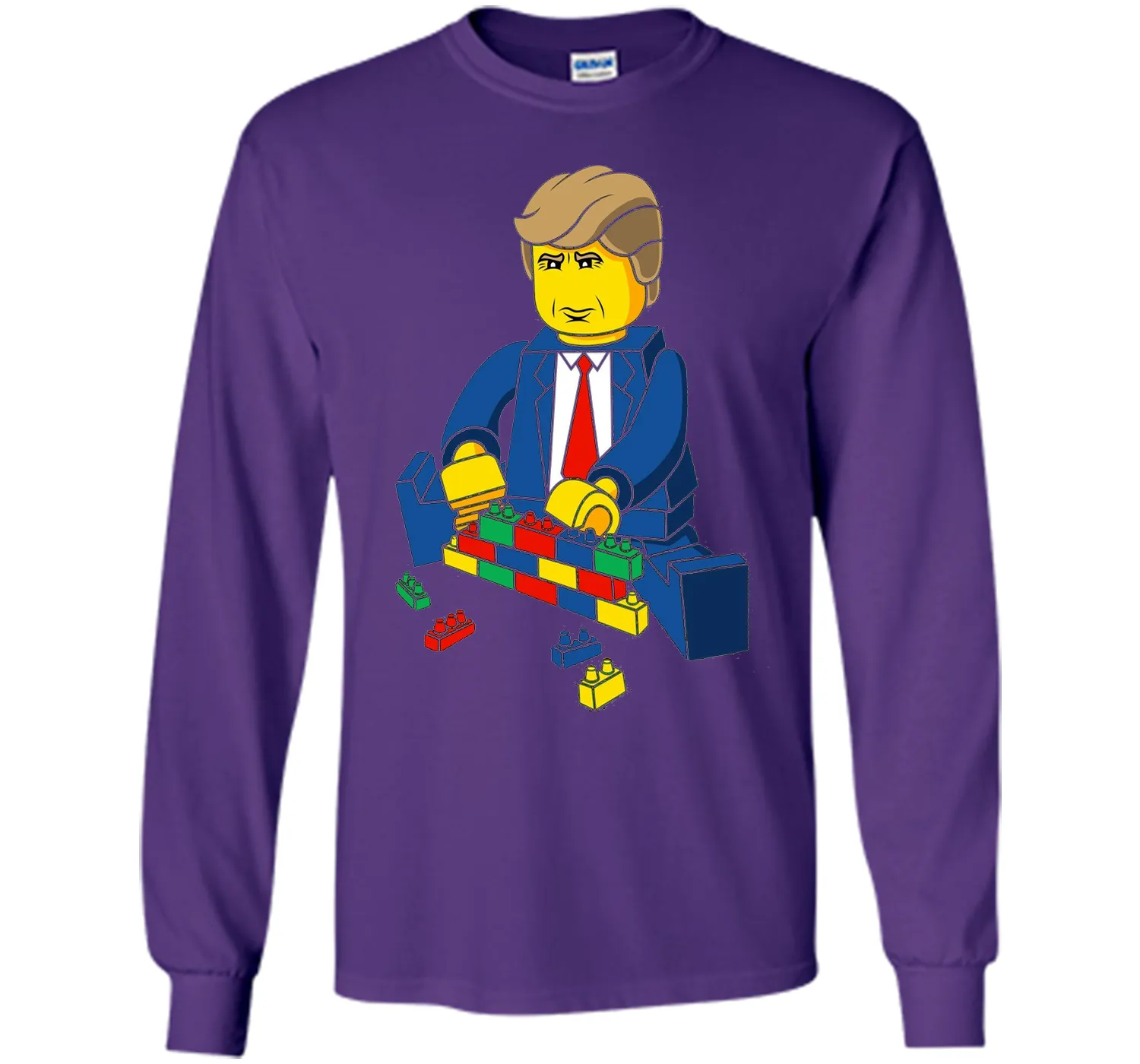 Trump T-Shirt Build a Wall Tee