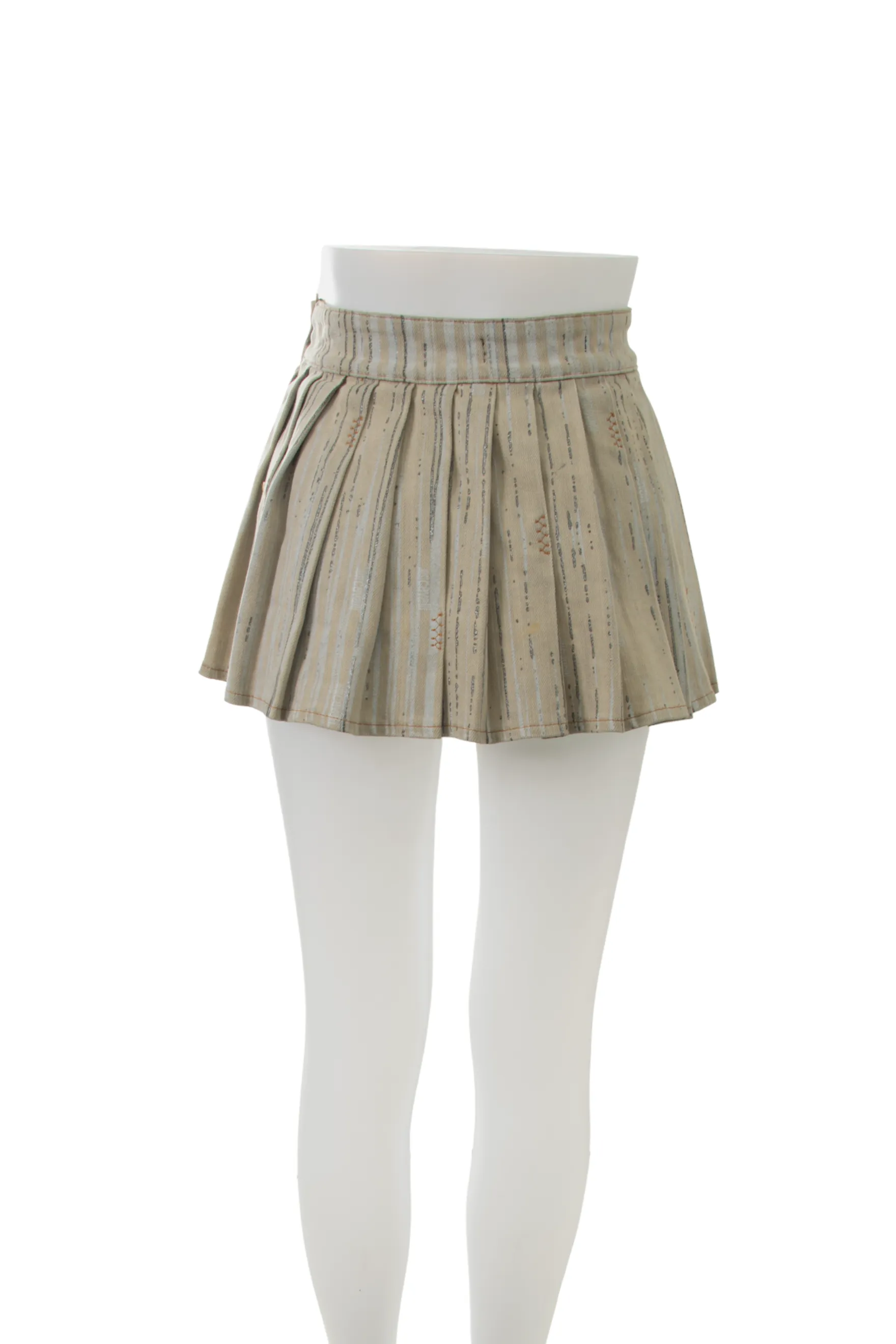 Ultra Mini Pleated Skirt