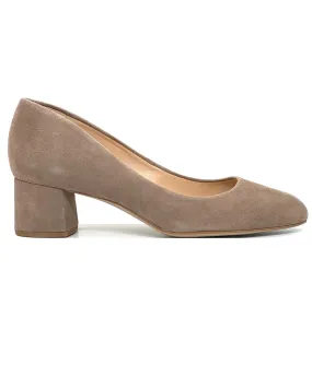 Unisa Lasie KS Taupe suede Low Heel Court