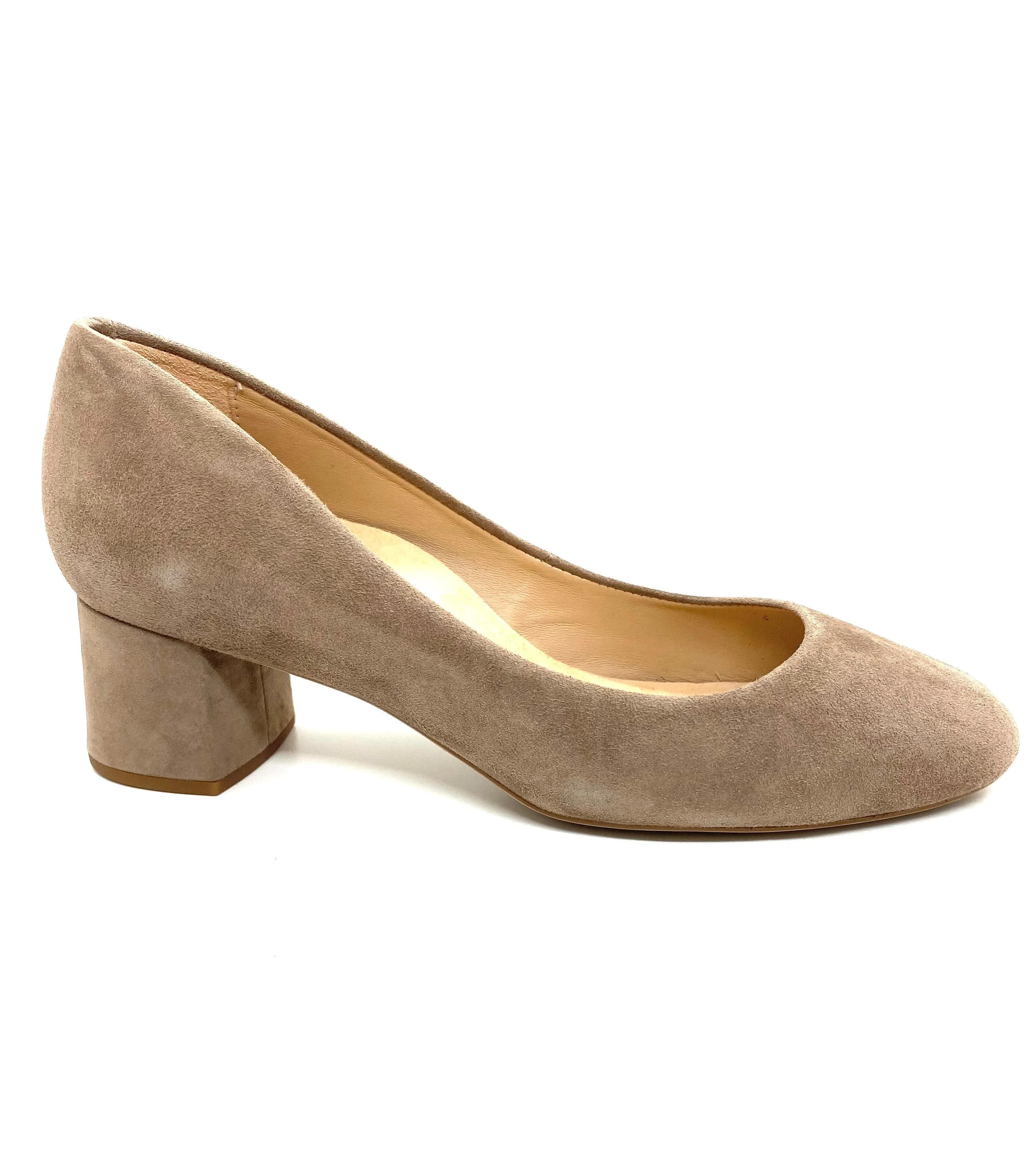 Unisa Lasie KS Taupe suede Low Heel Court