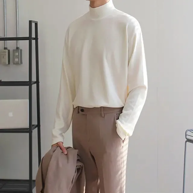 Velvet Turtleneck Sweater