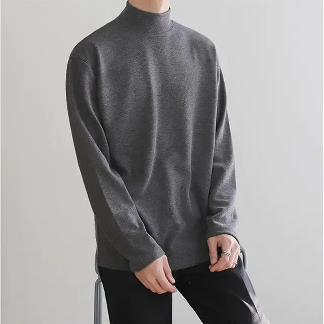 Velvet Turtleneck Sweater