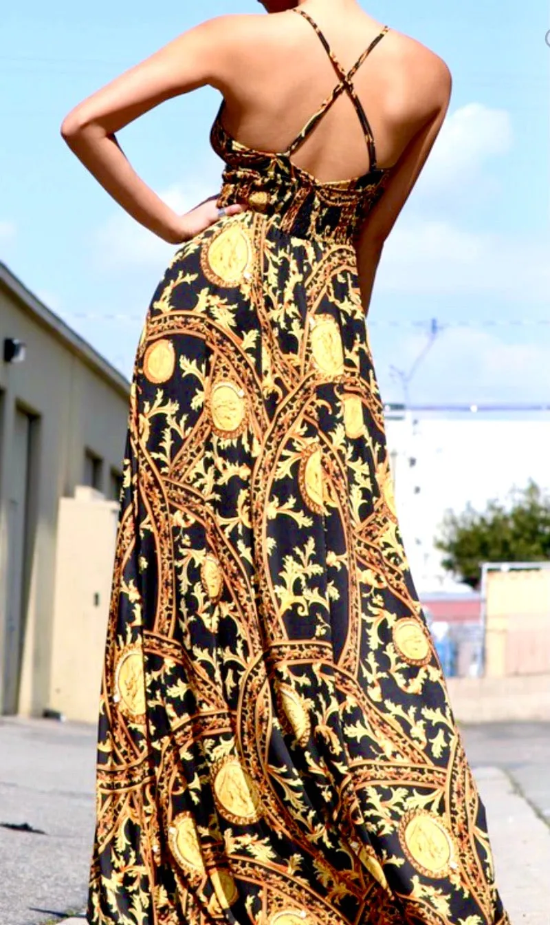 Venetian Maxi Dress