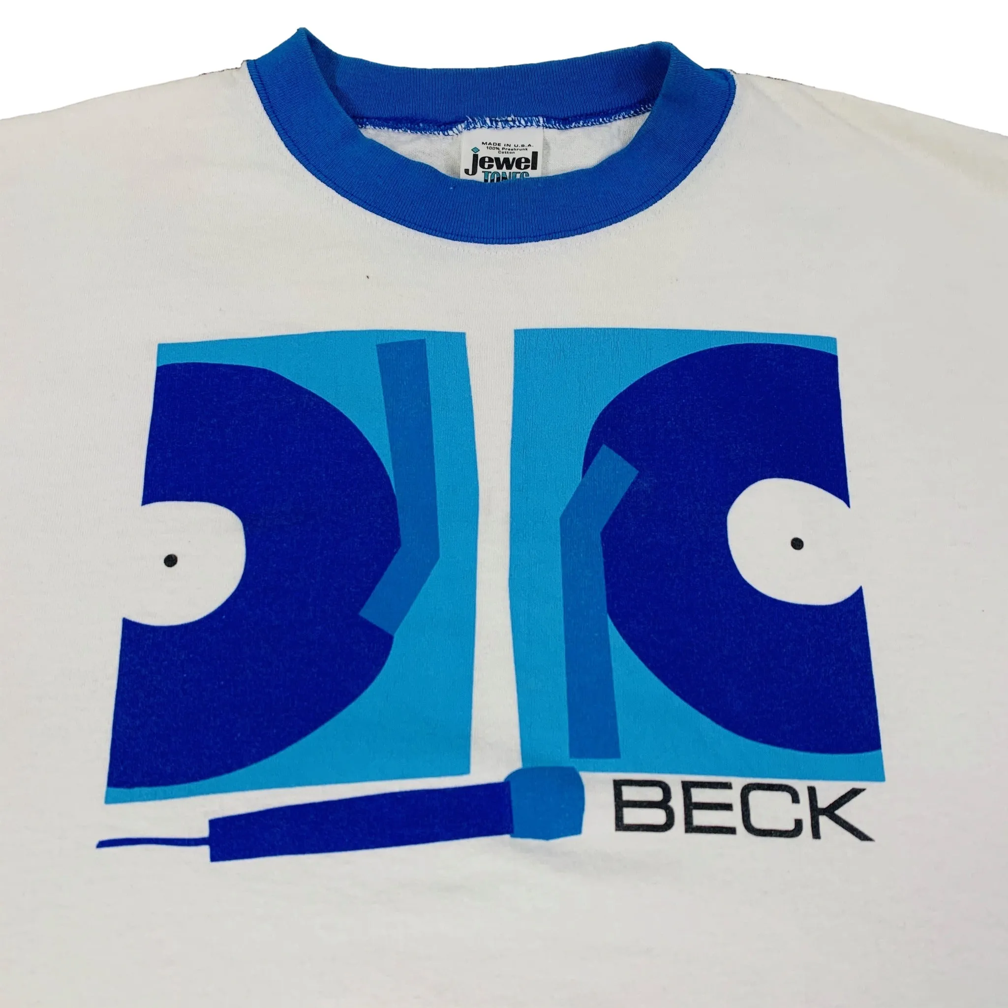 Vintage Beck "Turntables" Ringer Shirt