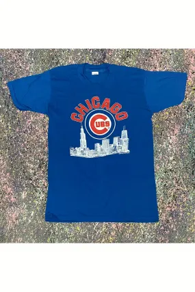 Vintage Deadstock 1985 Chicago Cubs Single Stitch Tee- M