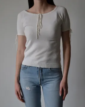 Vintage Short Sleeve Knit