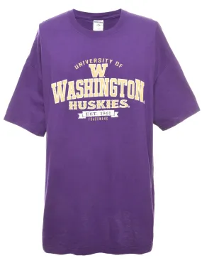 Washington Huskies Printed T-shirt - M
