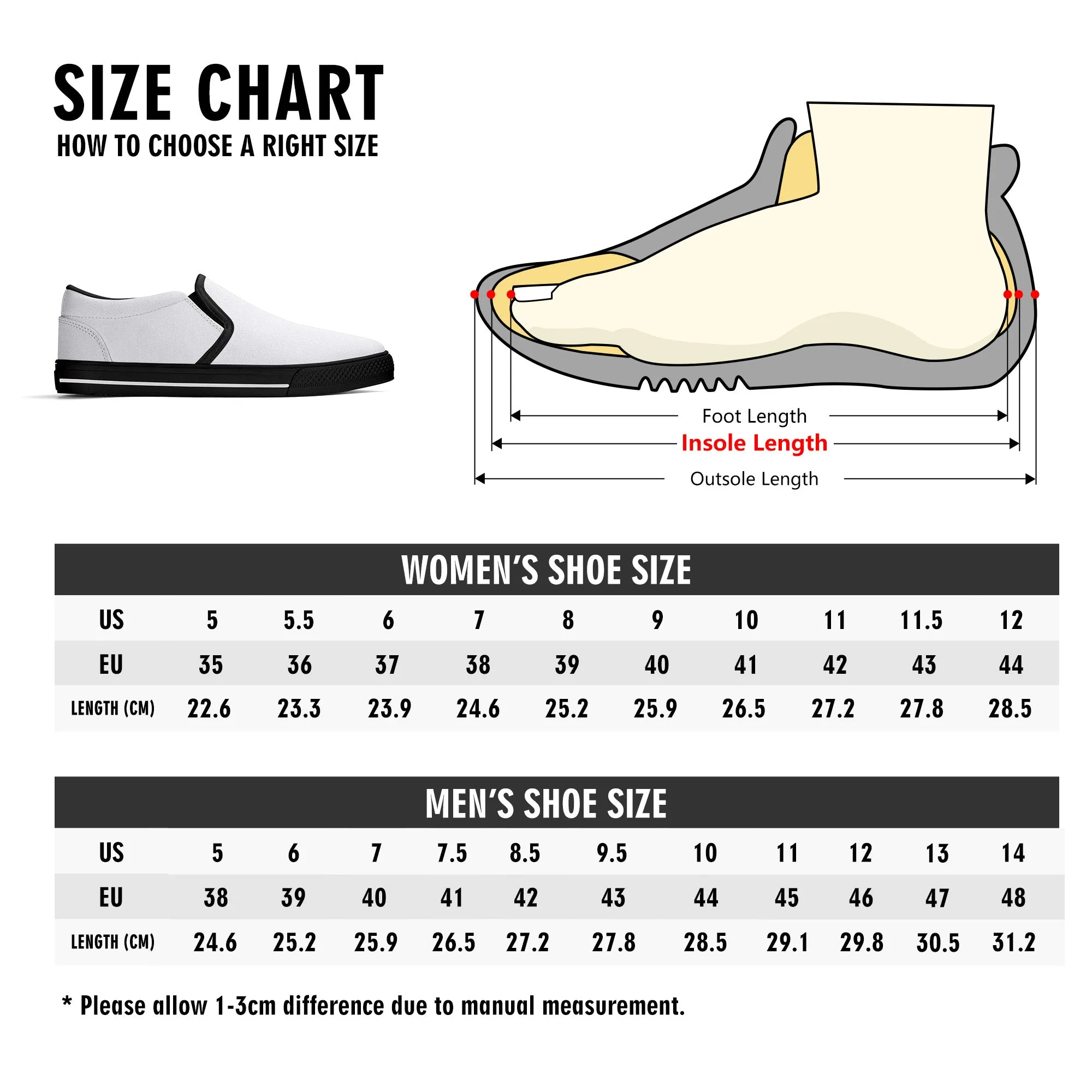 Womens Autumn Leaves Rubber Slip On Shoes
