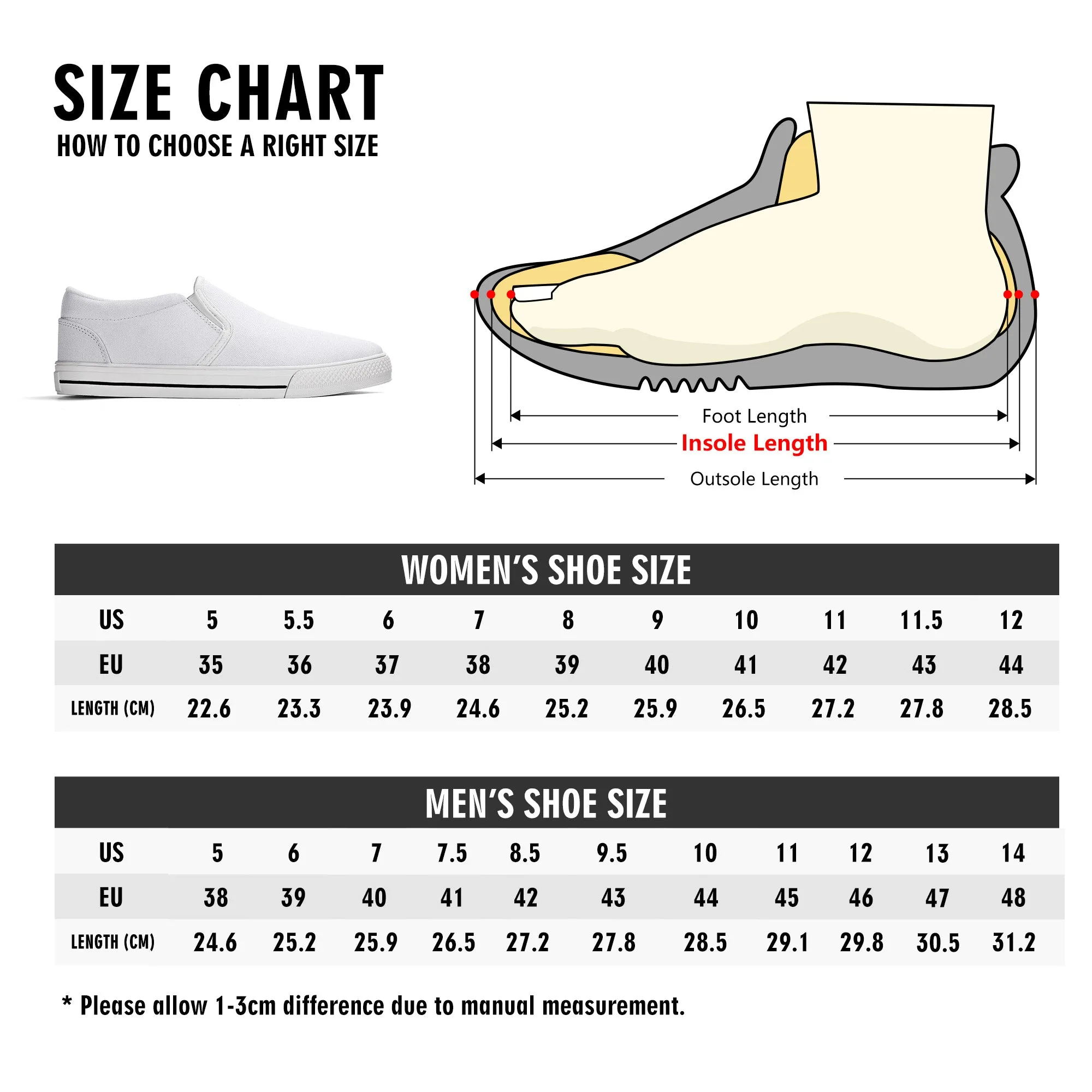 Womens Autumn Leaves Rubber Slip On Shoes