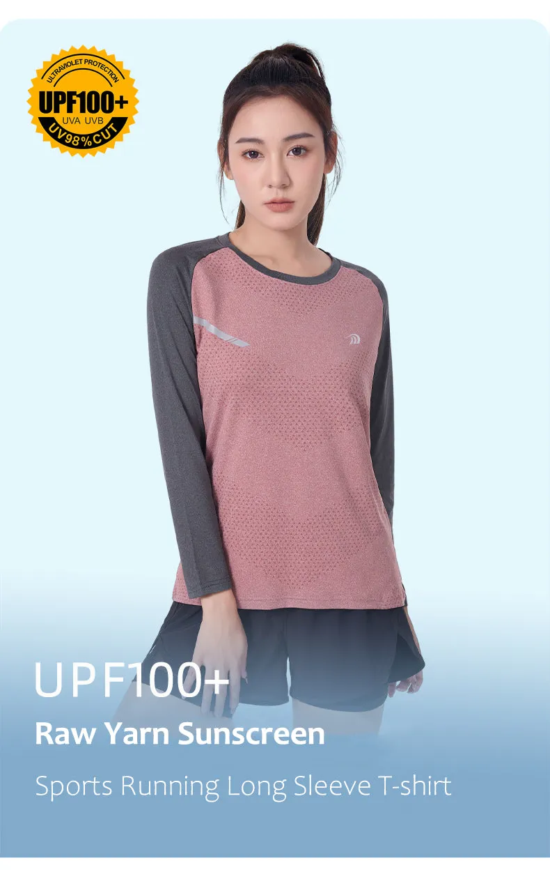 Women's UV Protection Long Sleeve Sports T-shirt
