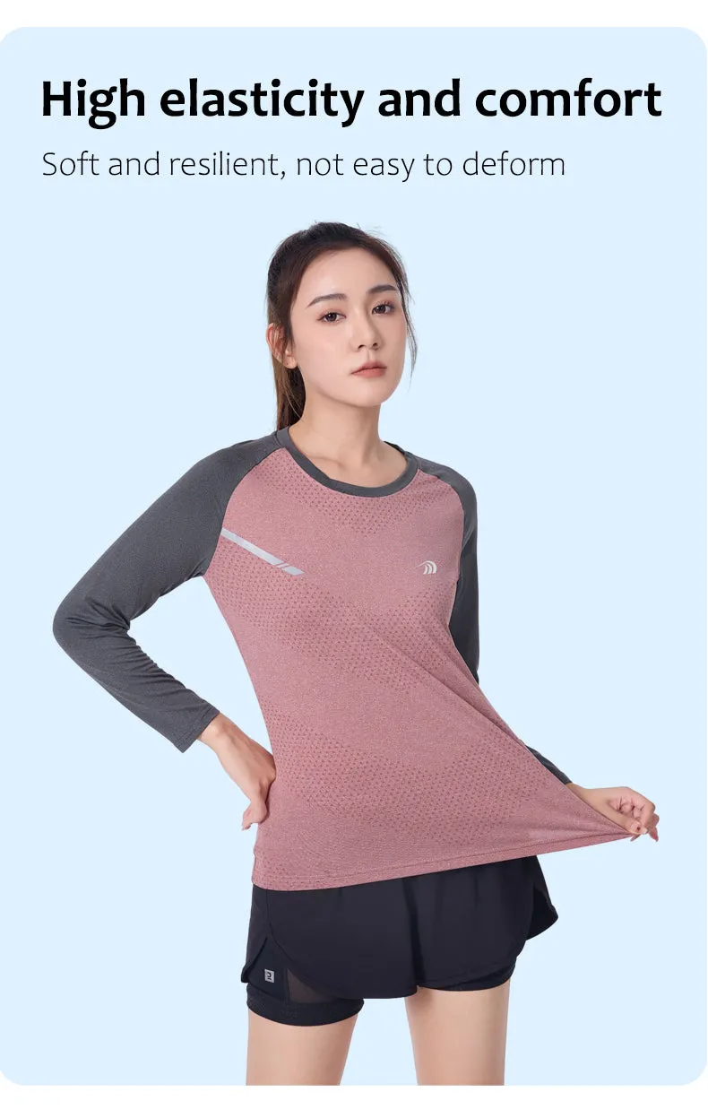 Women's UV Protection Long Sleeve Sports T-shirt