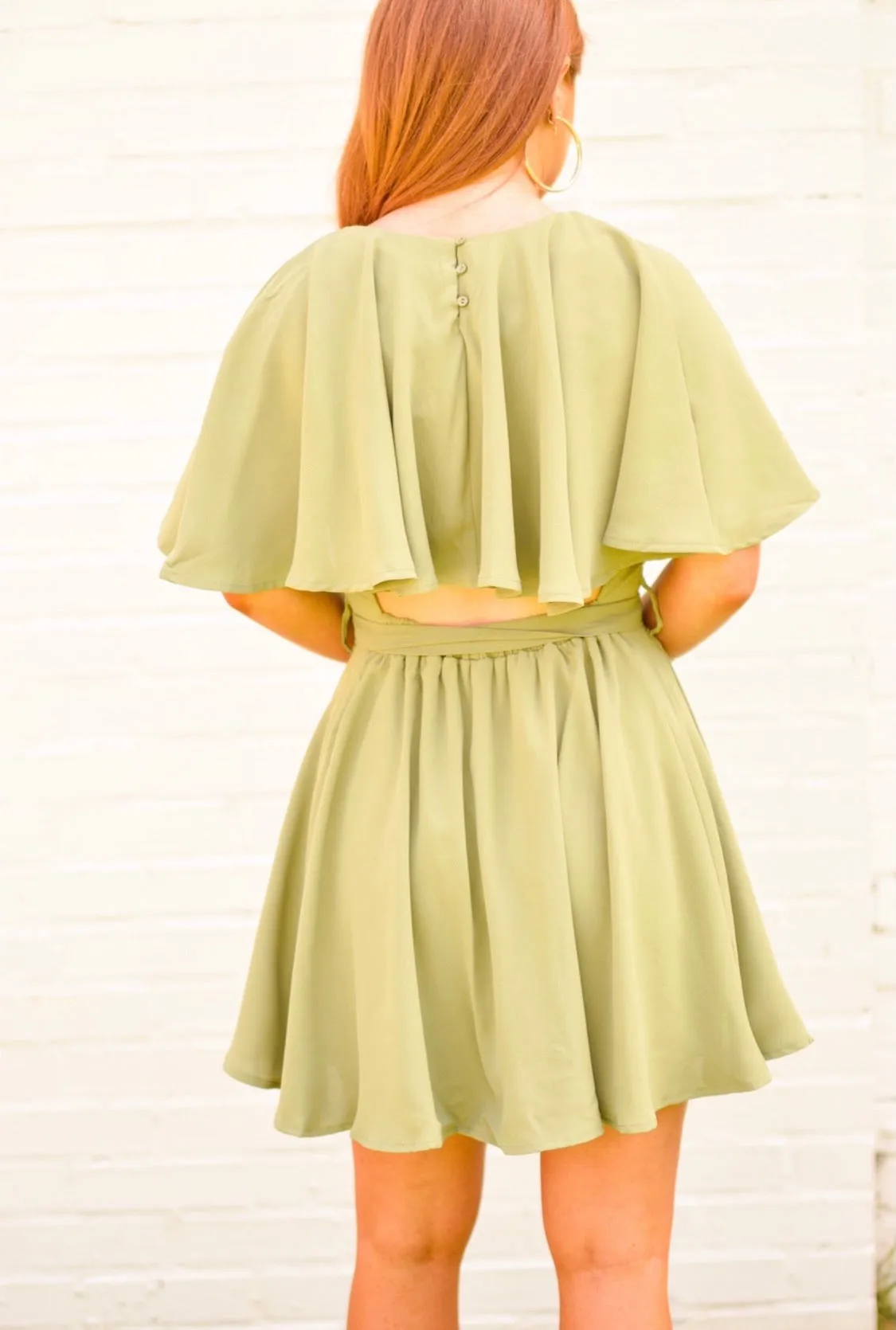 Wrenlee Ruffle Tie Romper